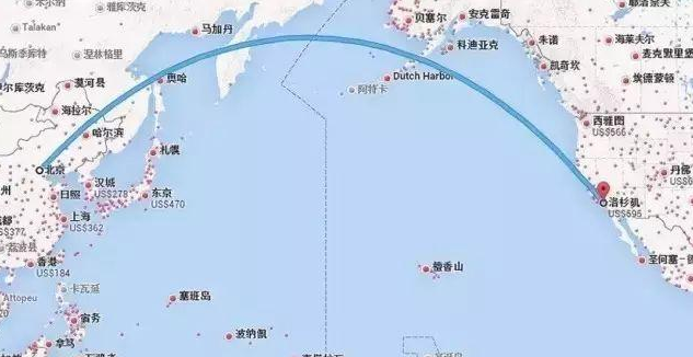 北京到洛杉矶空运多久